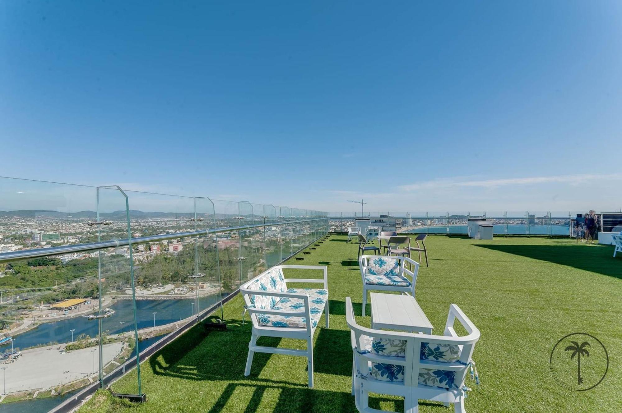 Terraza Con Vista Al Mar Y A Atardeceres Apartment Mazatlan Exterior photo